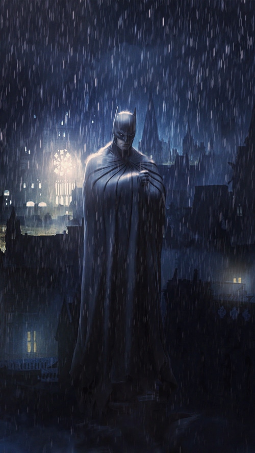Batman in the Rain