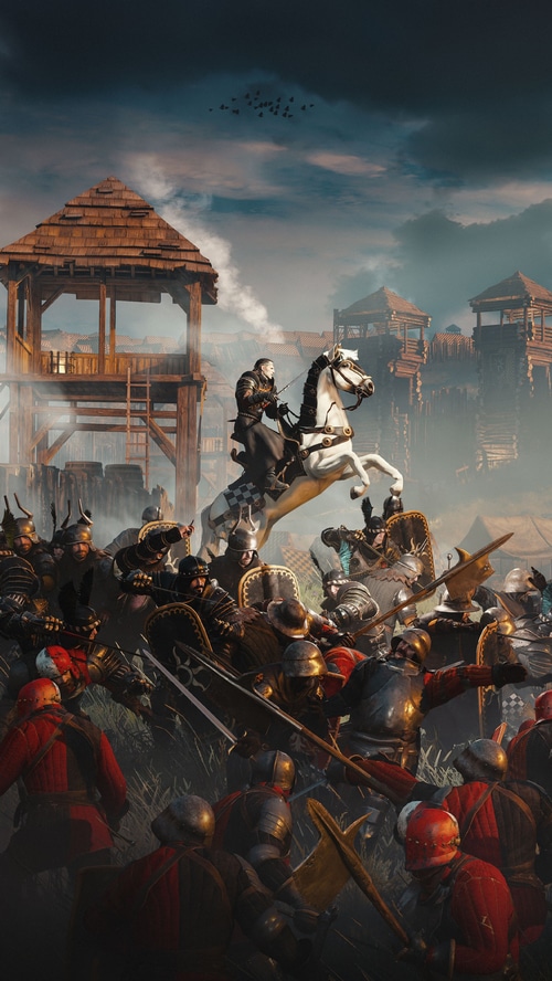 The Witcher 3 Battle Scene