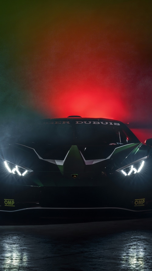 Lamborghini Huracan with Roger Dubuis branding