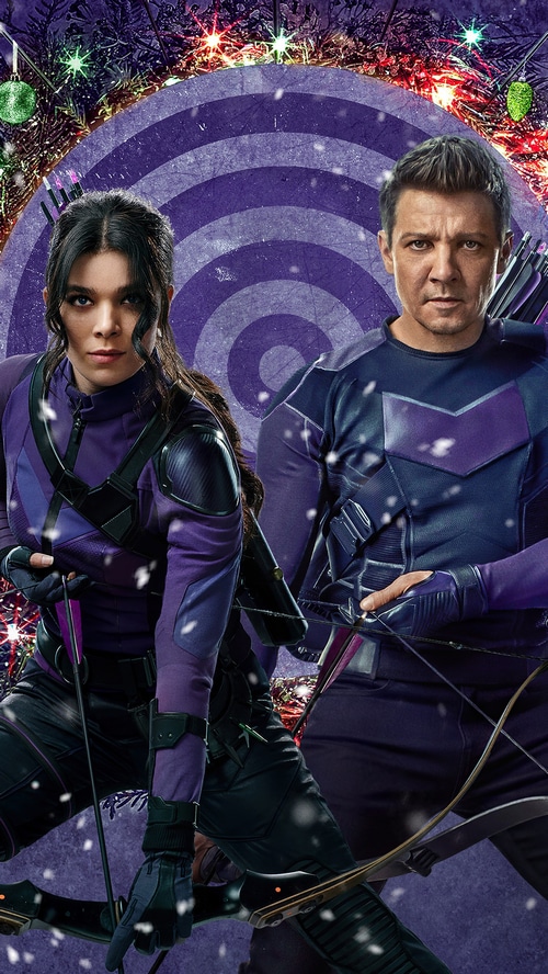 Hawkeye TV Series Characters with Bows