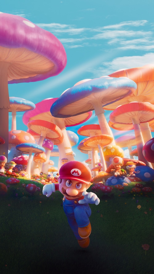 Mario in the Super Mario Bros. Movie 4K