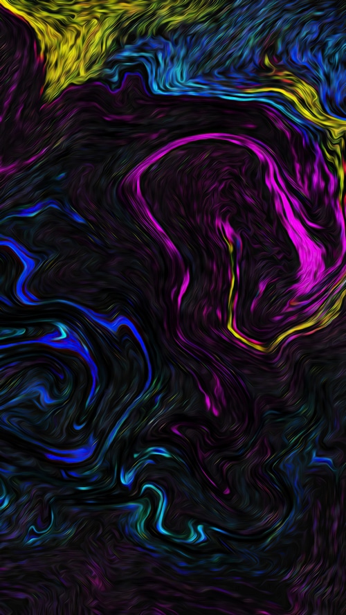 Abstract digital art with vibrant colors