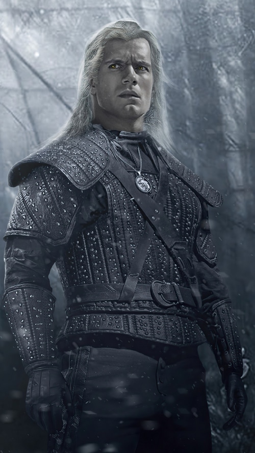 Henry Cavill as Geralt of Rivia in The Witcher 4K