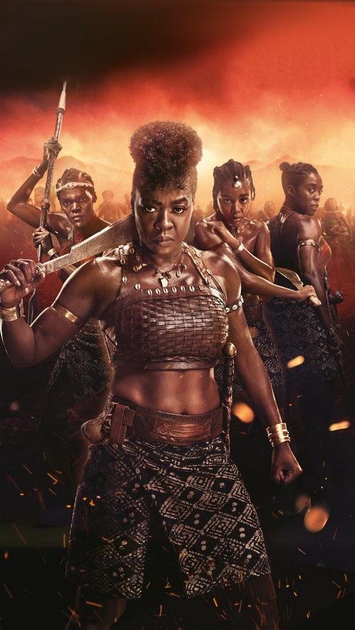 The Woman King movie poster