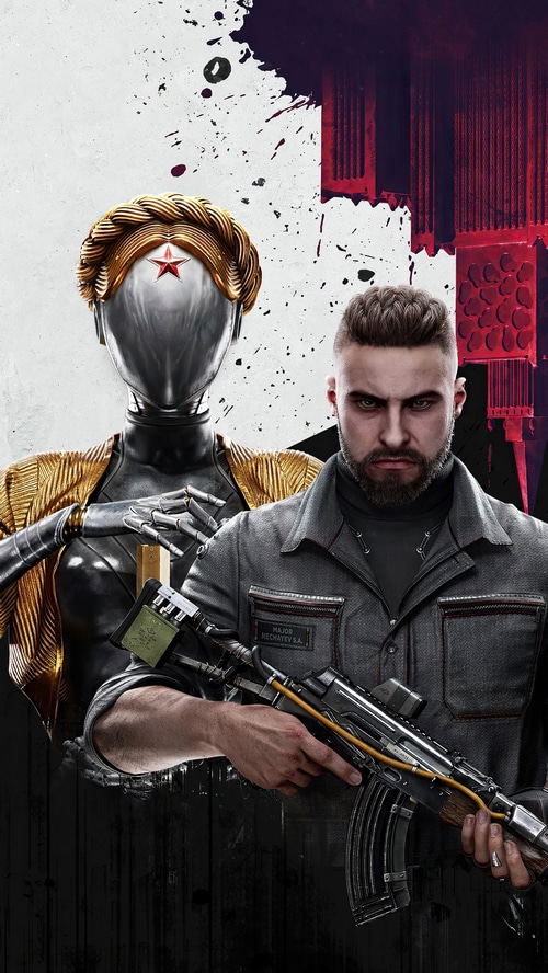 Atomic Heart Major Nechayev and Robot