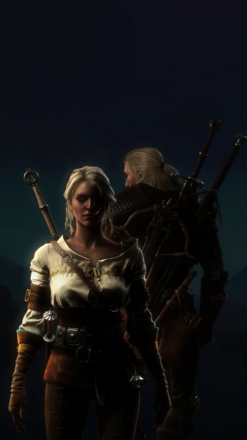The Witcher: Ciri and Geralt