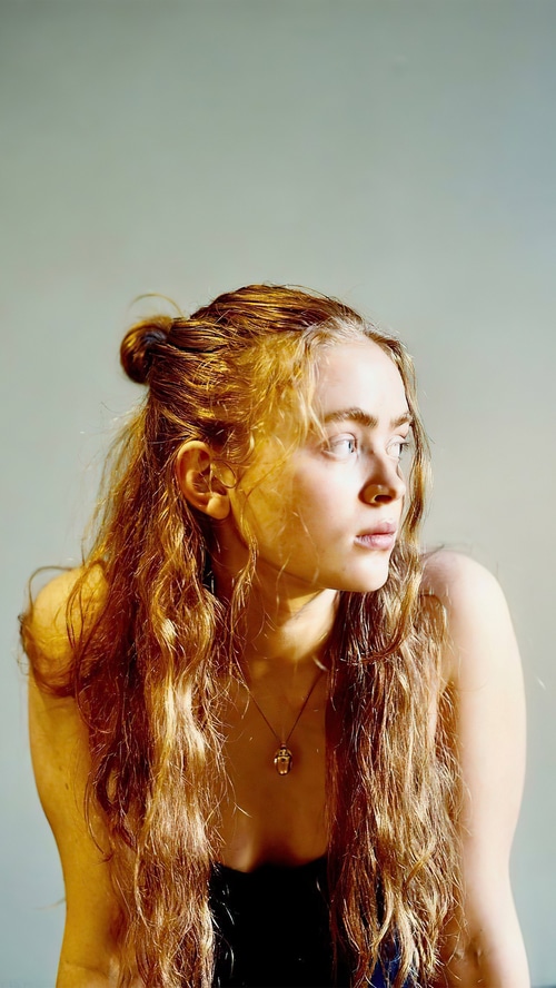 Sadie Sink in a photoshoot
