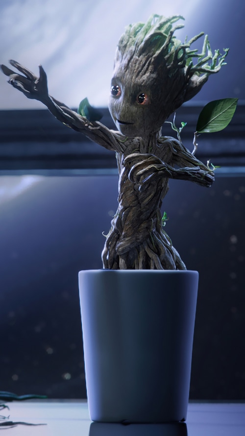 Baby Groot in a Pot
