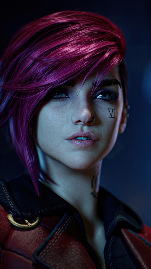Vi from League of Legends 4K