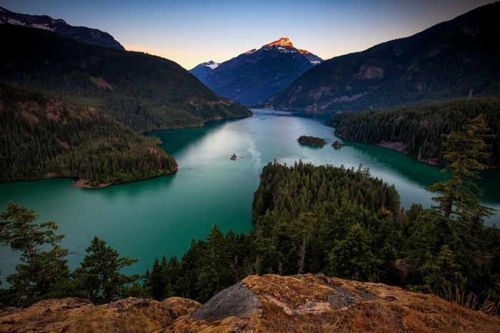 Diablo Lake in North Cascades National Park