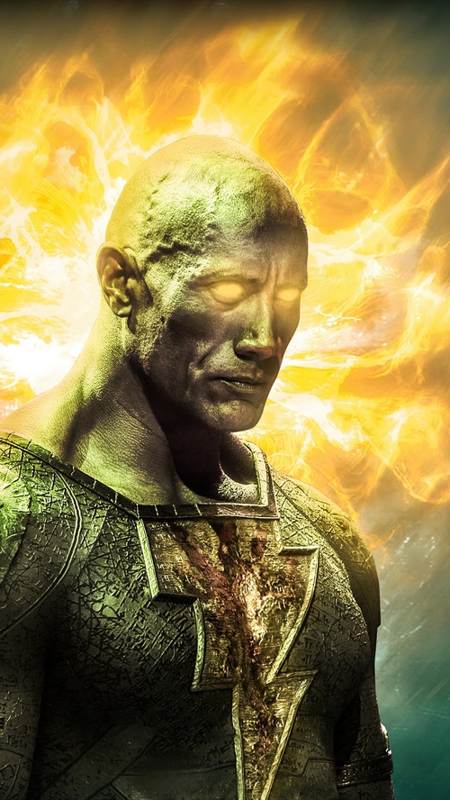Black Adam 4K artwork
