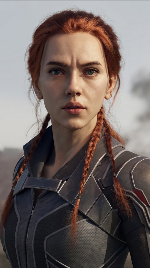 Black Widow in 4K