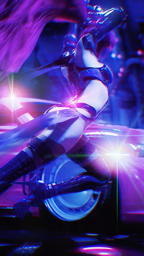 Cyberpunk Samurai Artwork 4K