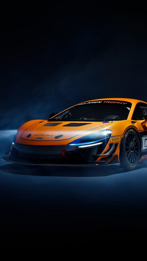 McLaren Trophy race car