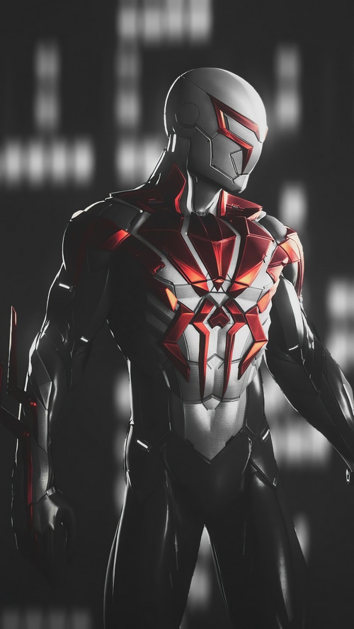 Spider-Man 2099 from Marvel's Spider-Man Remastered