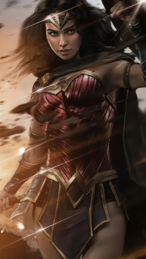 Wonder Woman concept art by artist
