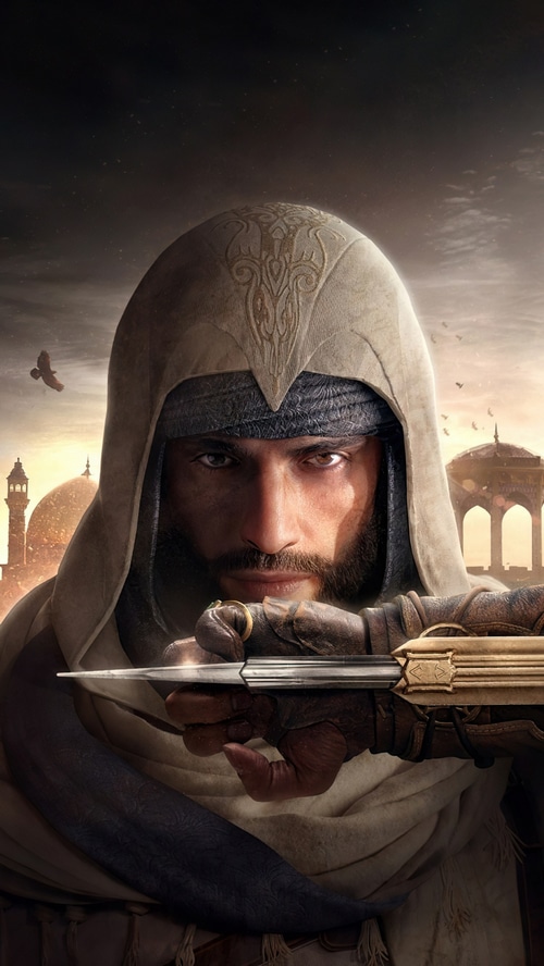 Assassin's Creed Mirage Basim Ibn Ishaq with Hidden Blade