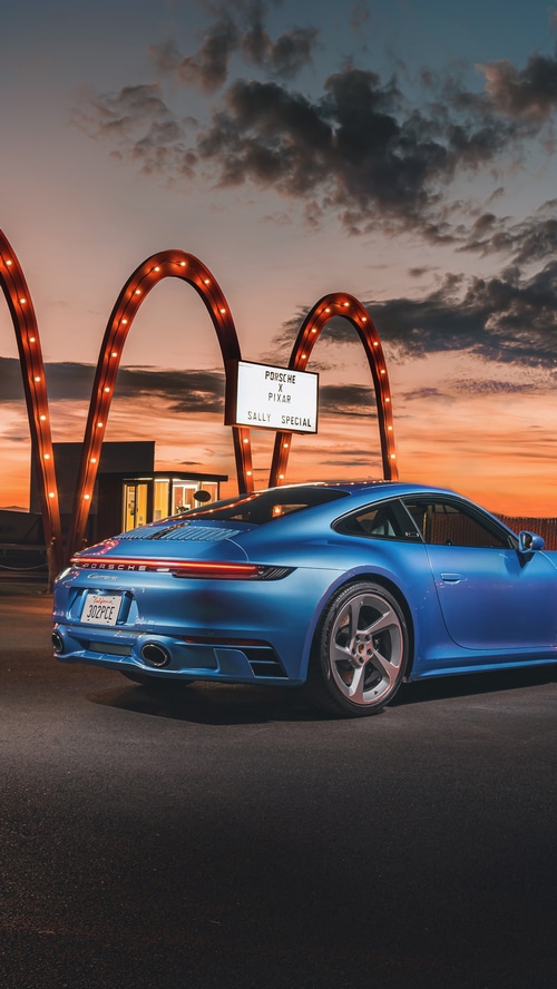 Porsche 911 Sally Special at Sunset