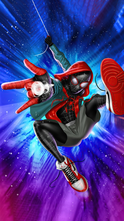 Spider-Man Miles Morales 4K Artwork