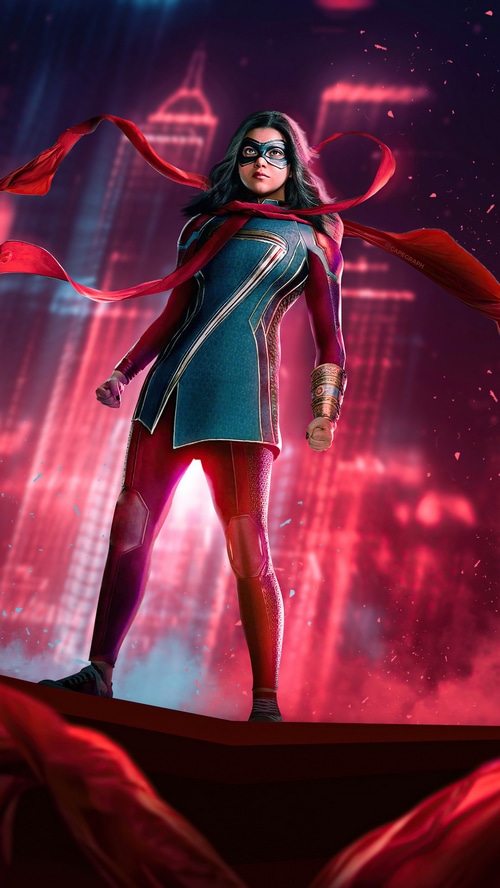 Ms. Marvel Kamala Khan 4K Artstation