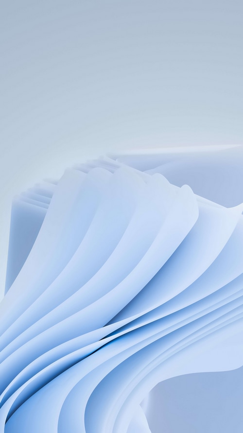 Windows 11 abstract blue paper