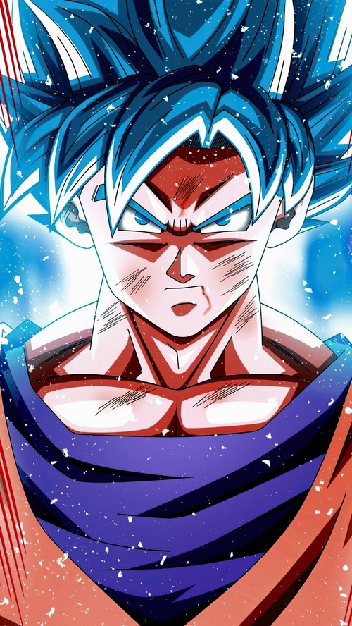 Goku in Super Saiyan Blue 4K
