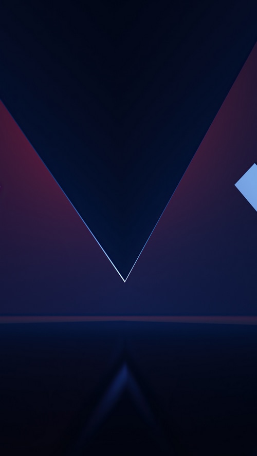Abstract digital art with geometric shapes and lighting