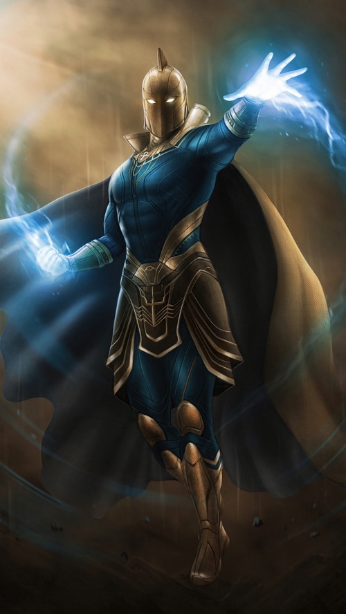 Doctor Fate casting magic