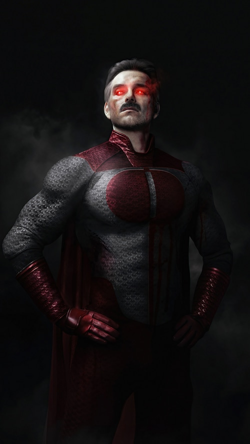 Omni-Man from Invincible artwork