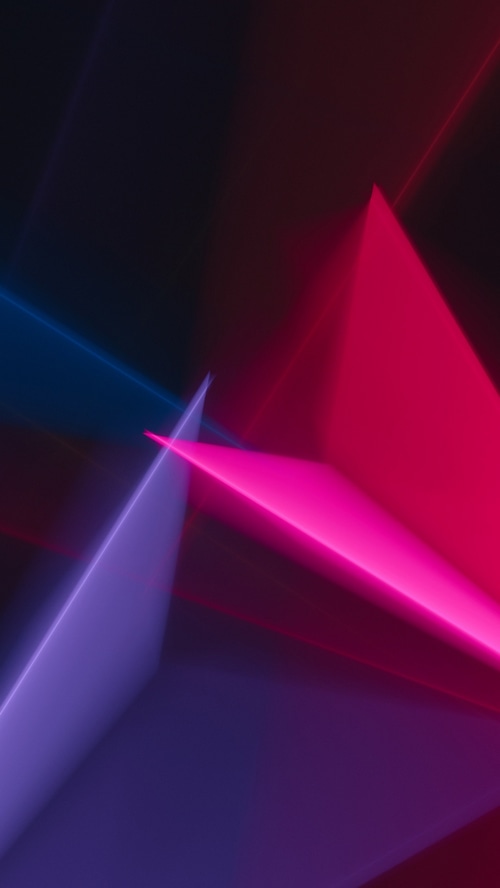 Abstract digital art with geometric shapes
