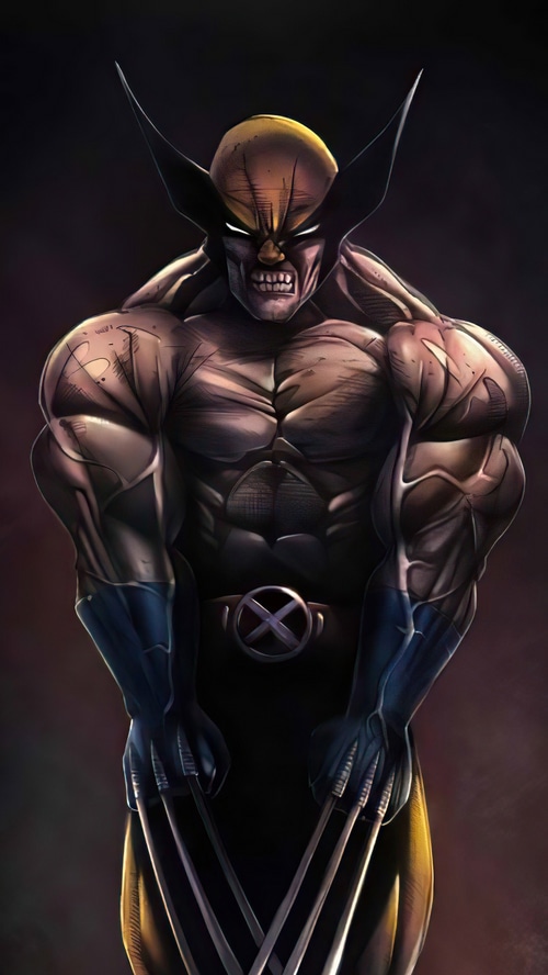 Wolverine with Claws Extended