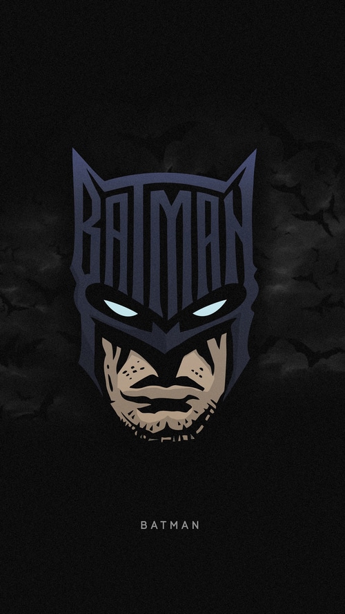 Minimalist Batman Artwork 4K
