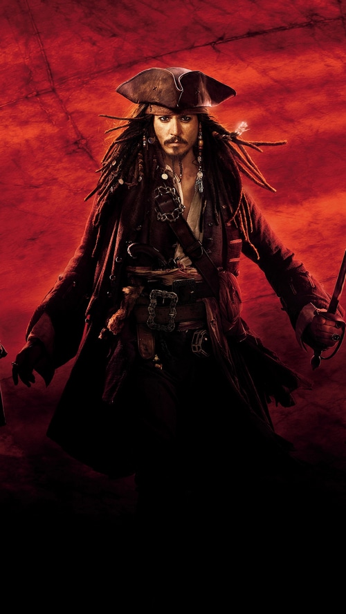 Captain Jack Sparrow from Pirates of the Caribbean