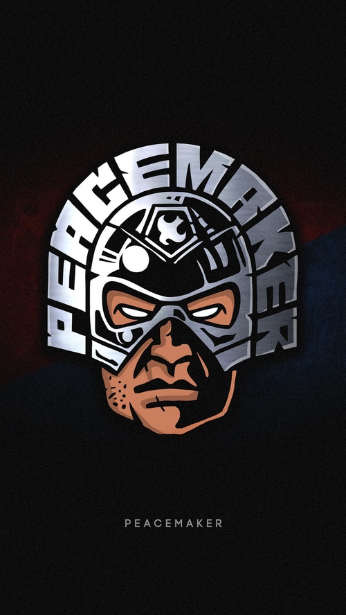 Peacemaker Helmet Artwork