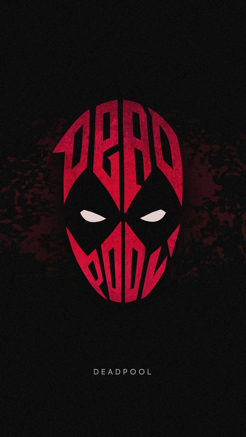 Deadpool minimalist artwork