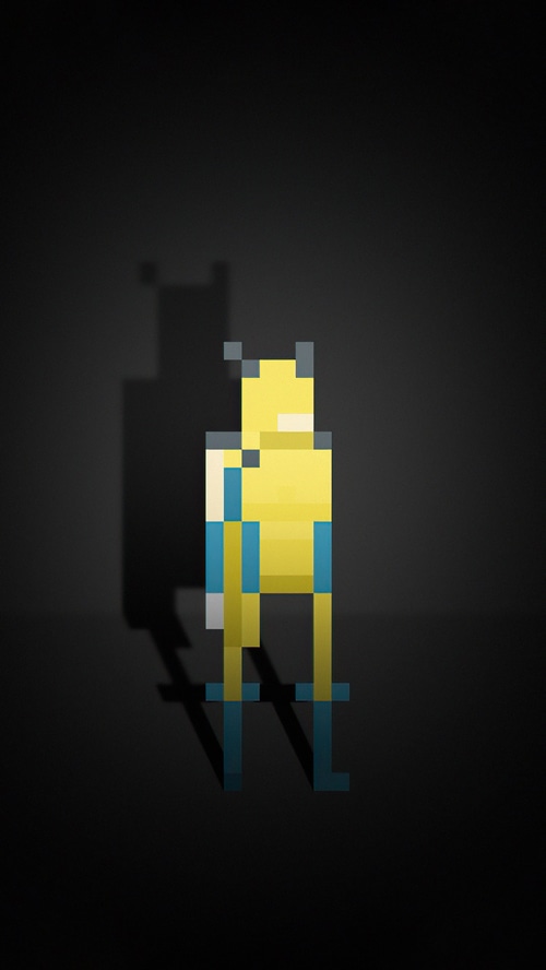 Pixel Wolverine Artwork