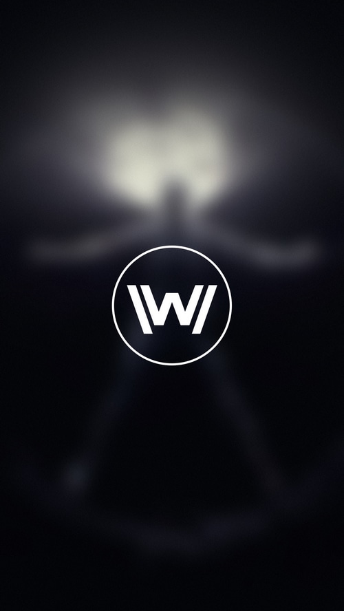 Westworld logo on a dark background