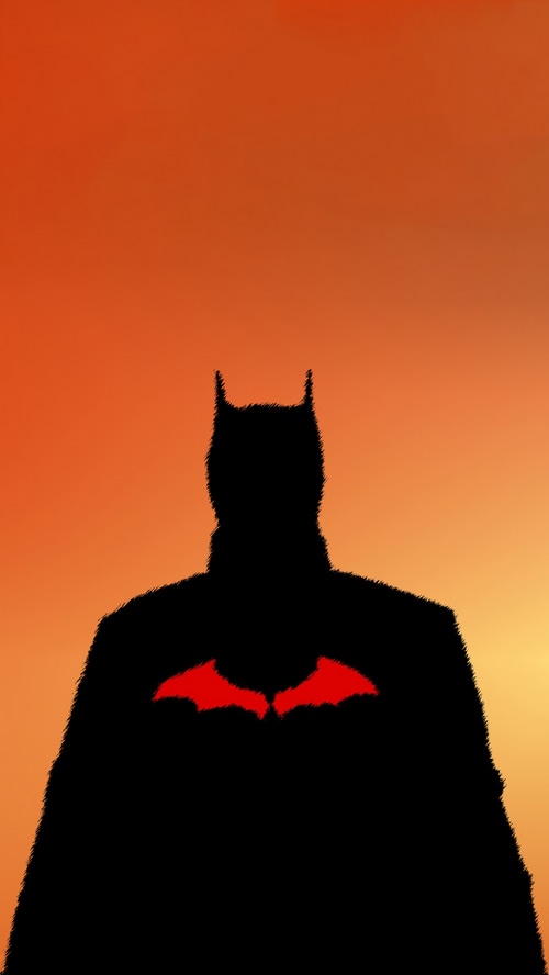 The Batman Minimalist Artwork 4K