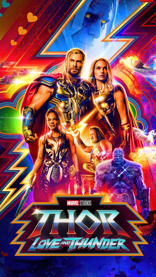 Thor Love and Thunder Marvel Studios Movie Poster