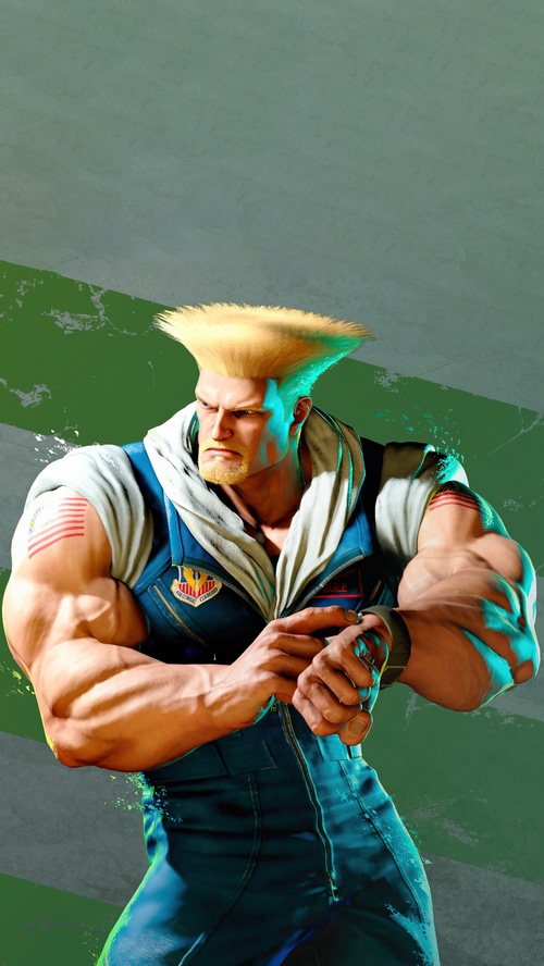 Guile from Street Fighter 6