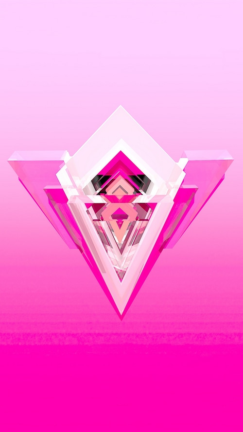 Abstract geometric artwork by Justin Maller