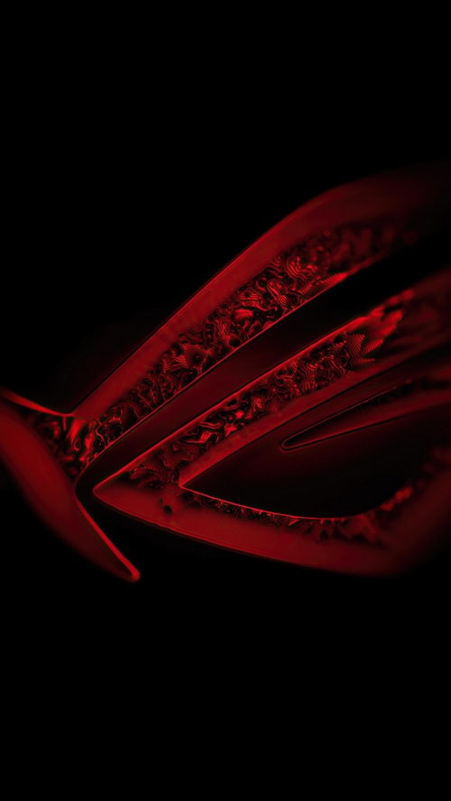 Republic of Gamers ROG logo in red and black
