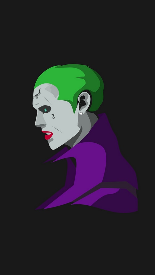 Minimalist Joker Artwork