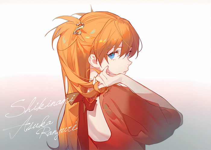 4K Asuka Langley Soryu from Neon Genesis Evangelion