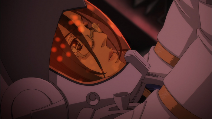 Kaoru Niimi in a spacesuit from Space Battleship Yamato 2199