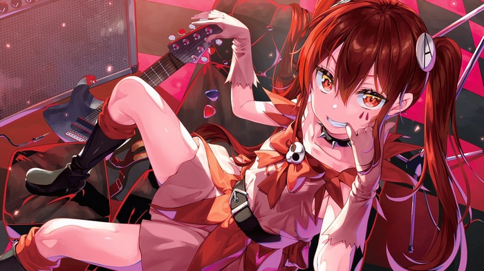 Mahou Shoujo Magical Destroyers Girl with Guitar