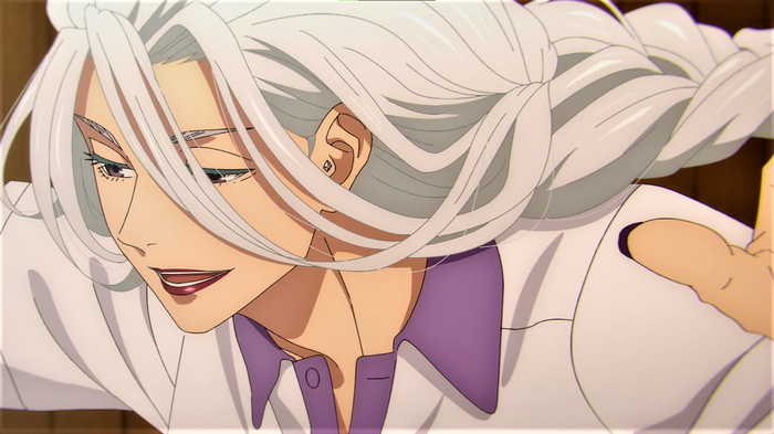 Meimei from Jujutsu Kaisen with white hair