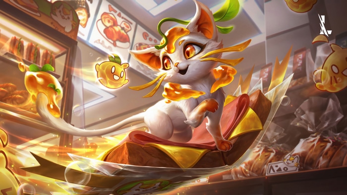 Yuumi and Food Spirits in League of Legends