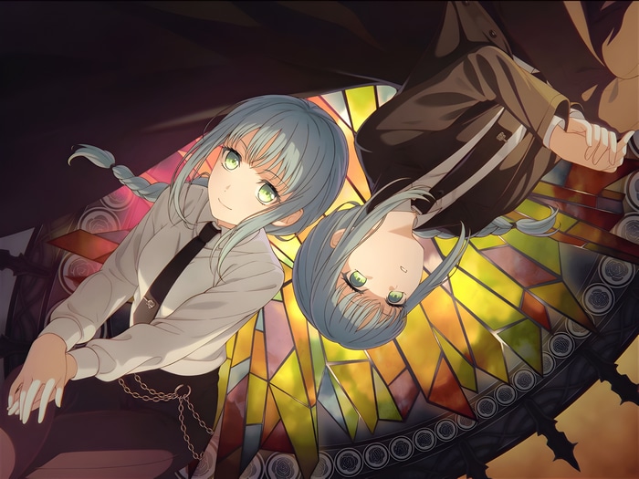 Hikawa Sayo and Makima in BanG Dream! and Chainsaw Man crossover