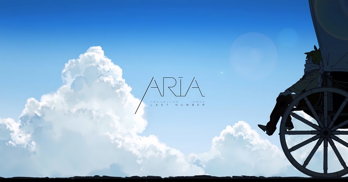 Aria Last Number Anime Sky Clouds